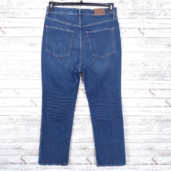 Madewell Womens Jeans Sz 32 Slim Demi Boot 315A - Picture 2 of 6